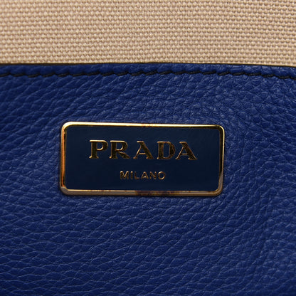 Prada Vitello Grain Tote Inchiostro 6 of 8