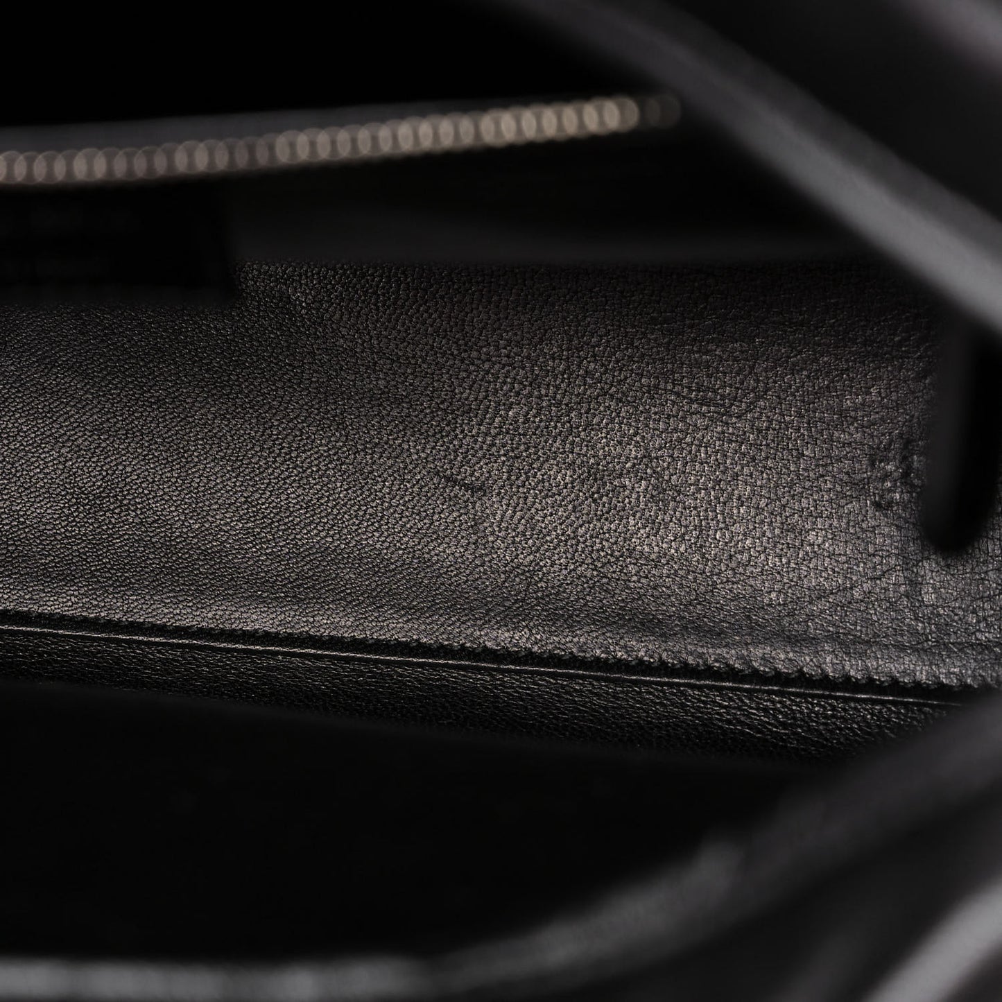 Calfskin Large Lady Dior Pockets Black