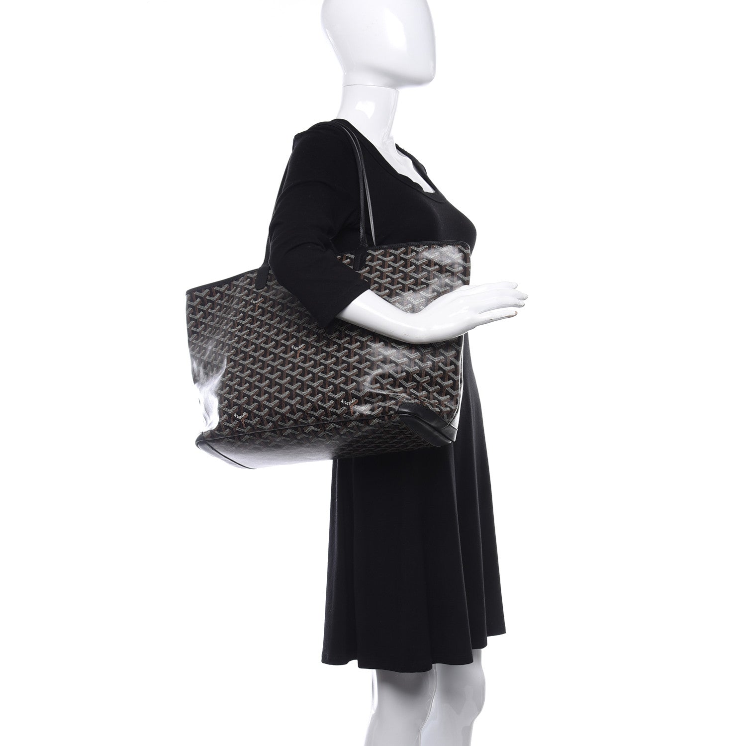 Goyard Goyardine Artois MM Black 2 of 8