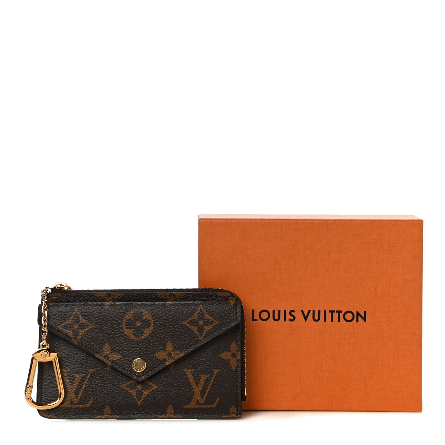Monogram Recto Verso Card Holder Black