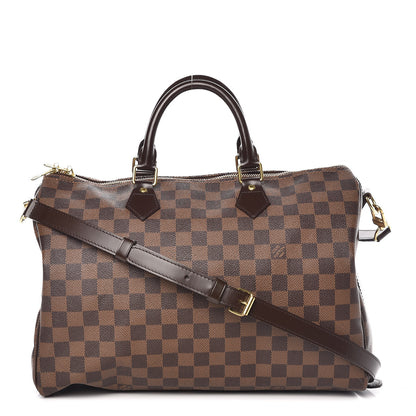 Louis Vuitton Damier Ebene Speedy Bandouliere 35 1 of 7