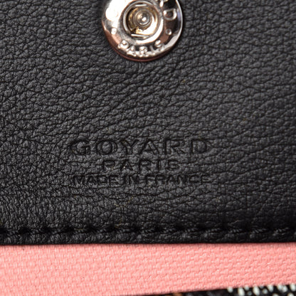 Goyard Goyardine Saint Louis Claire Voie PM Black Pink 8 of 11