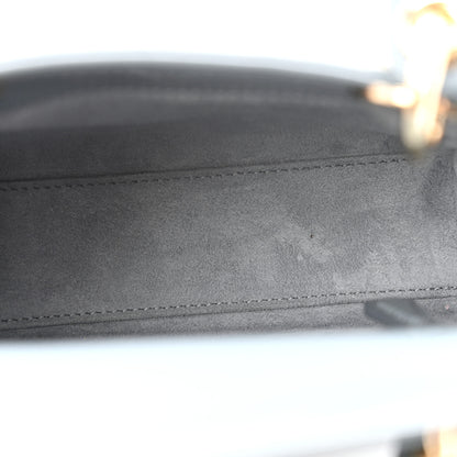 Christian Dior Patent Cannage Mini Lady Dior Grey Stone 5 of 12