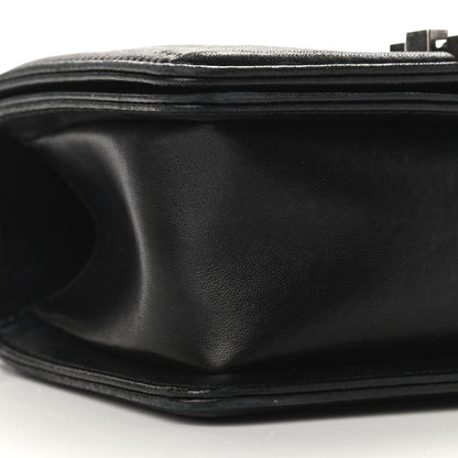 Chanel Lambskin Quilted Small Boy Flap Black 8 of 10