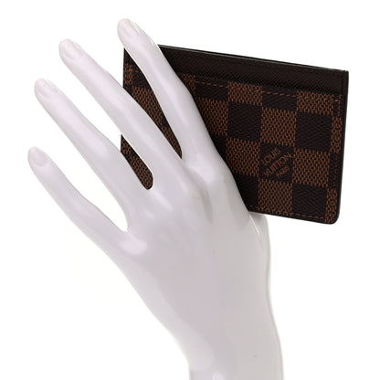 Louis Vuitton Damier Ebene Card Holder 2 of 7