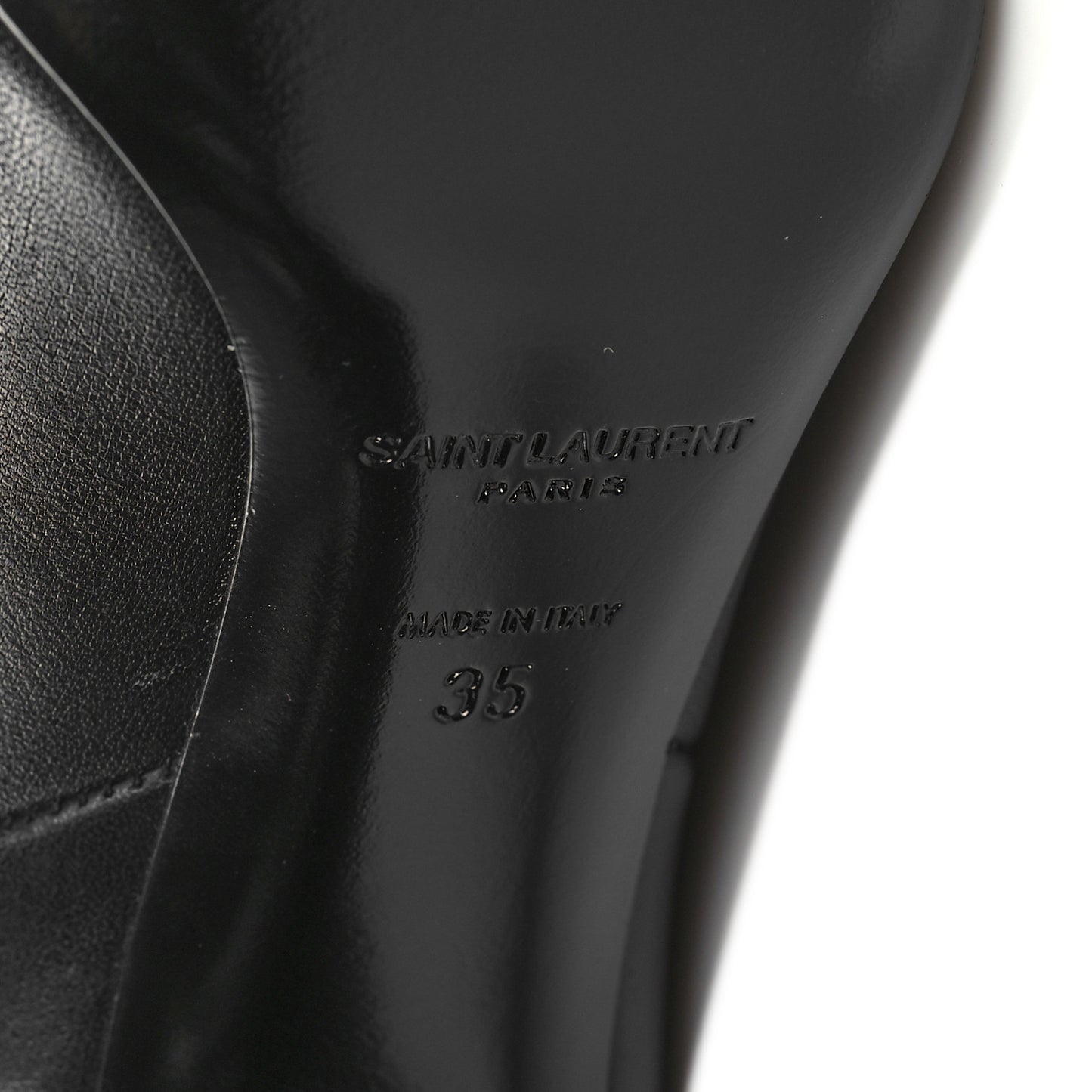 Calfskin Woven Kim 90 Knee High Boots 35 Black