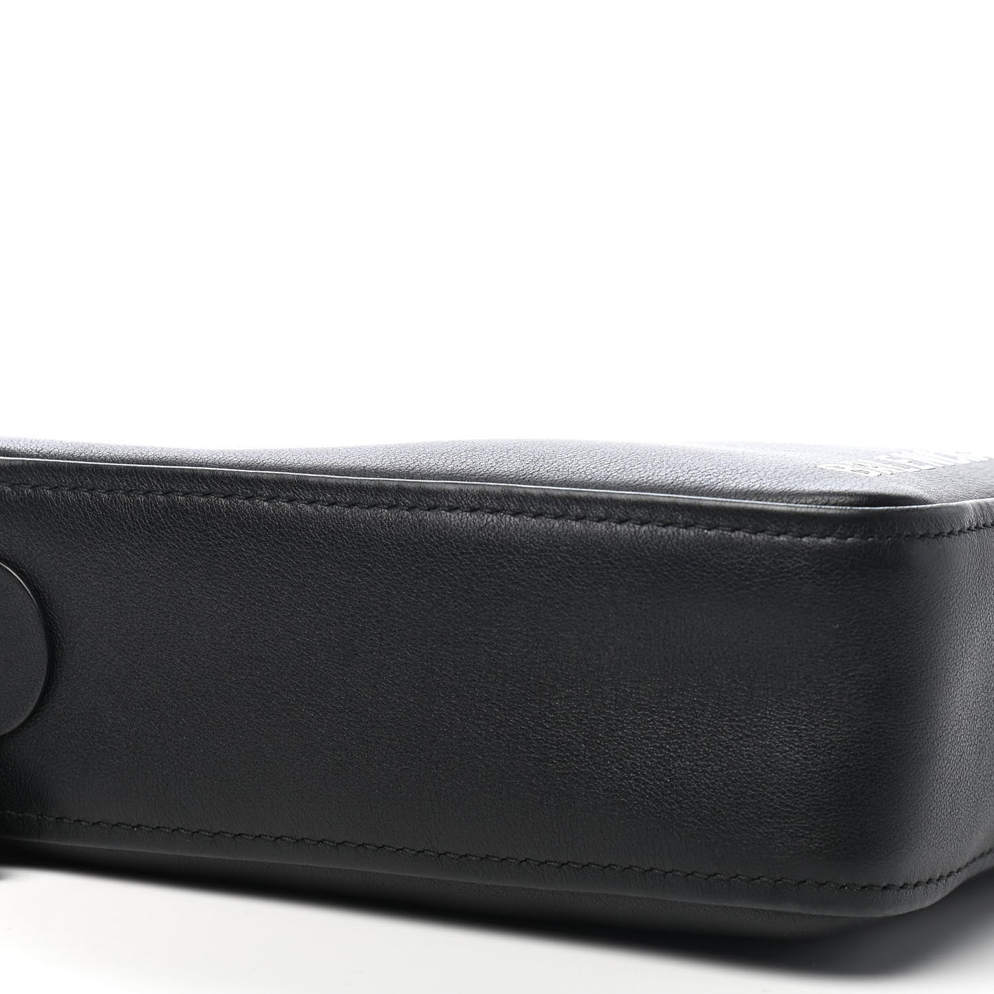 Calfskin XS Triangle Duffle Black