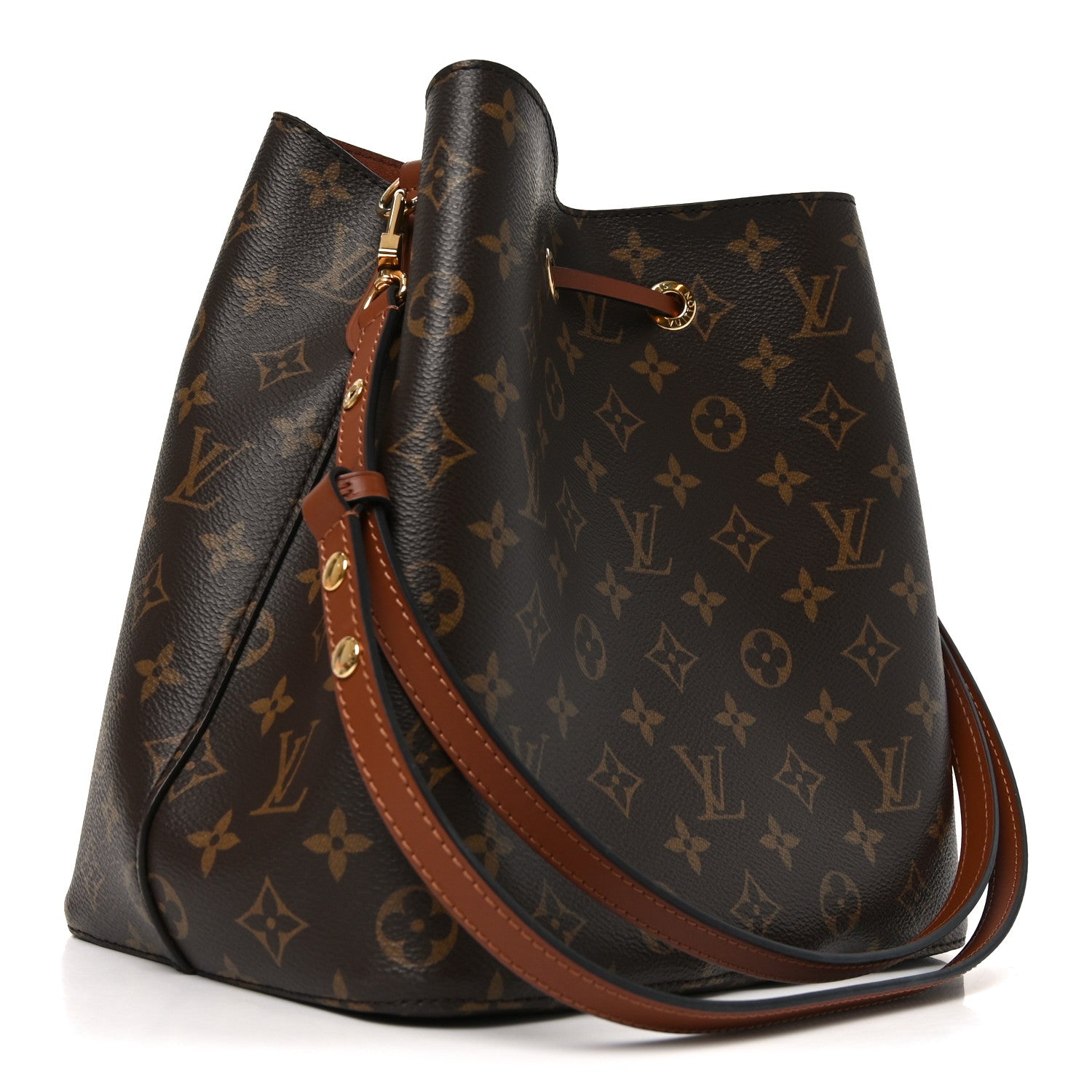 Louis Vuitton Monogram Neonoe MM Caramel 3 of 9