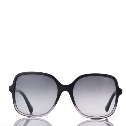 Chanel Polarized CC Sunglasses 1349 Black 2 of 9