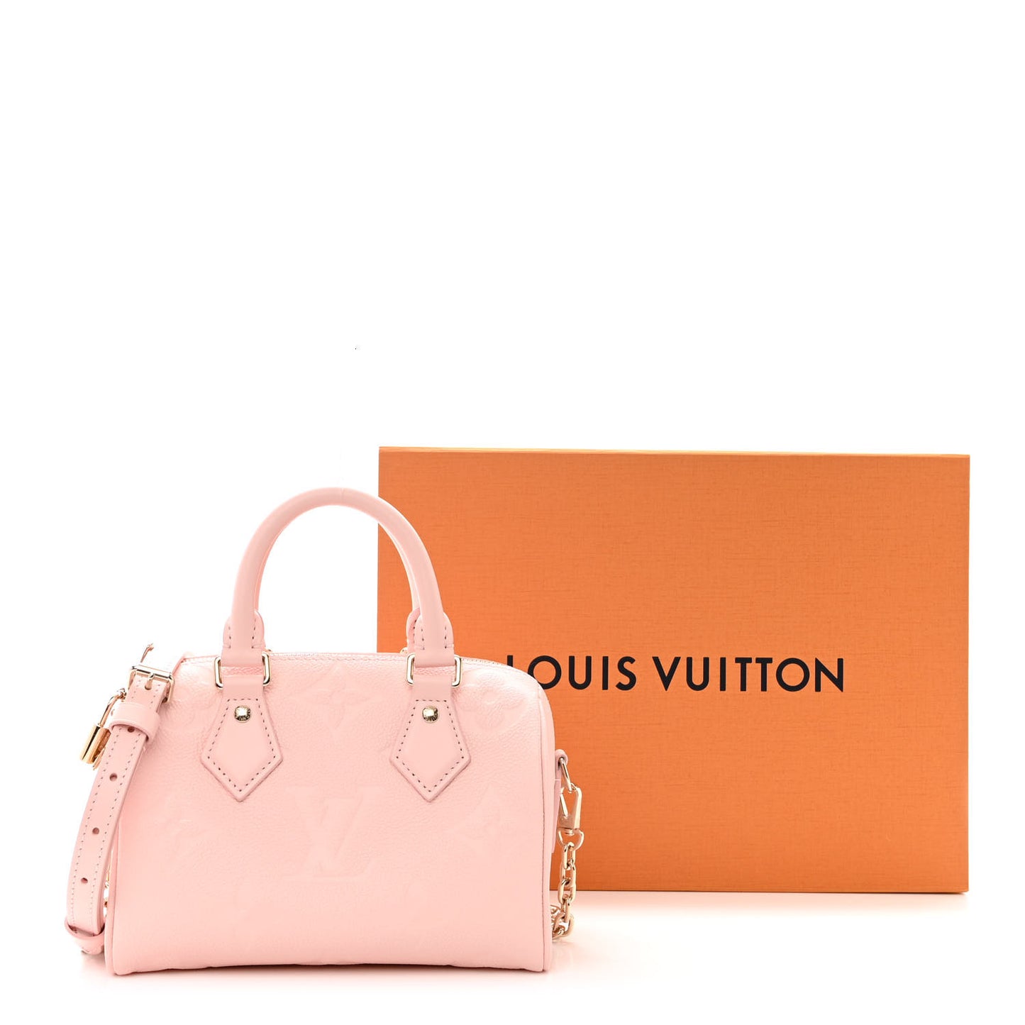 Empreinte Monogram Giant Speedy Bandouliere 20 Pink Opale