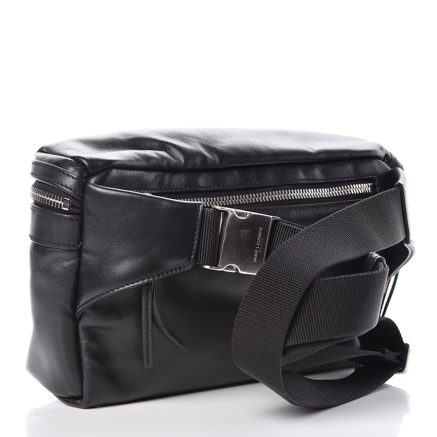 Calfskin City Belt Bag Black