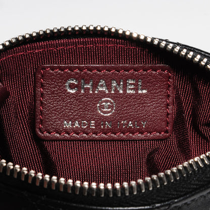 Chanel Lambskin Quilted Key Holder Case Black 6 of 8