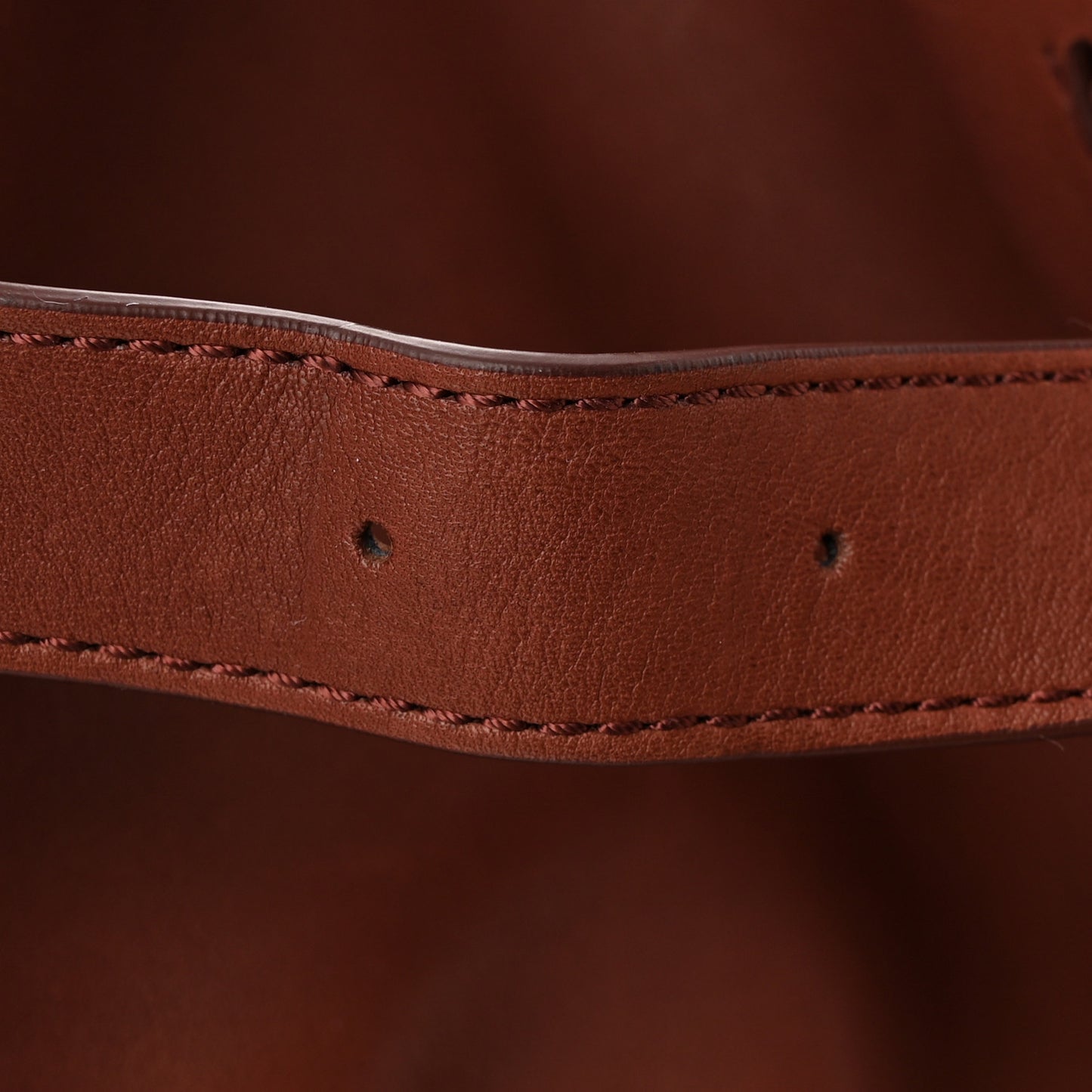Polished Saddle Calfskin Soft Margaux 15 Cognac