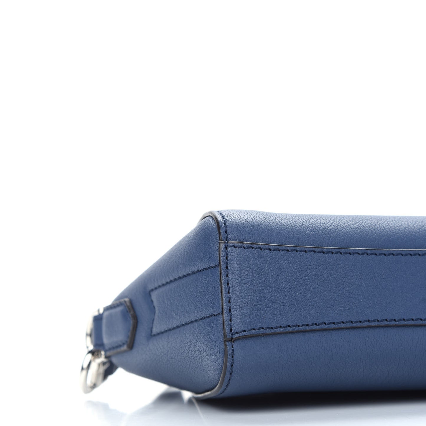 Sugar Goatskin Nano Antigona Midnight Blue
