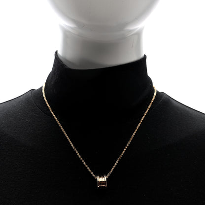 Bulgari 18K Rose Gold B.Zero1 Pendant Necklace 2 of 6