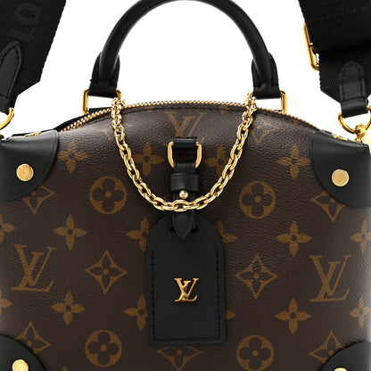 Louis Vuitton Monogram Petite Malle Souple Black 7 of 9