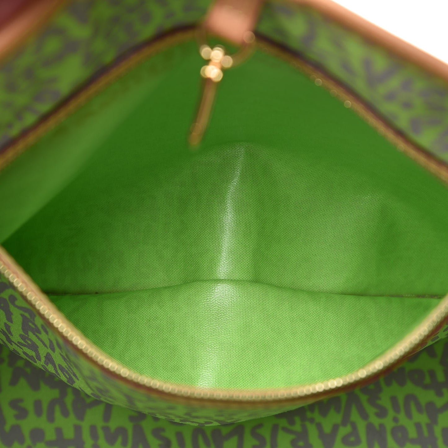 Monogram Graffiti Neverfull GM Green