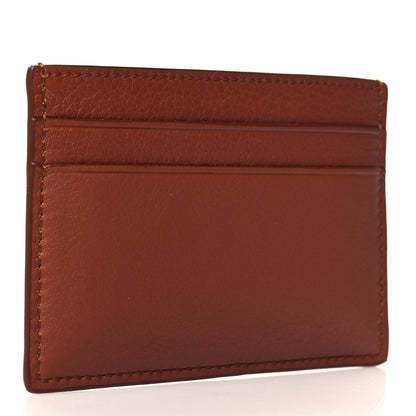 Loewe X HOWL'S MOVING CASTLE Calfskin Heen Dice Card Holder Tan 3 of 6