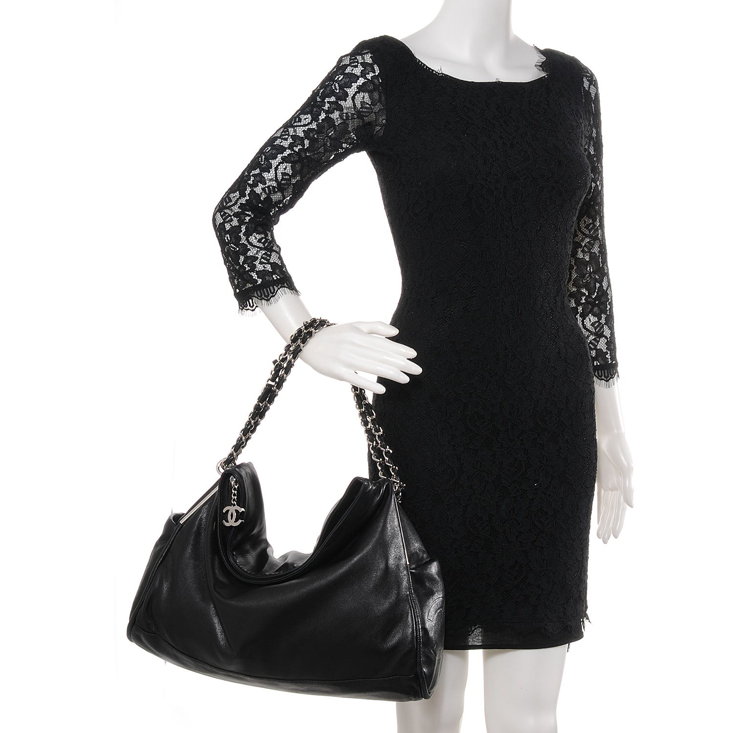 Chanel Lambskin Large Ultimate Soft Shoulder Bag Black 2 of 8