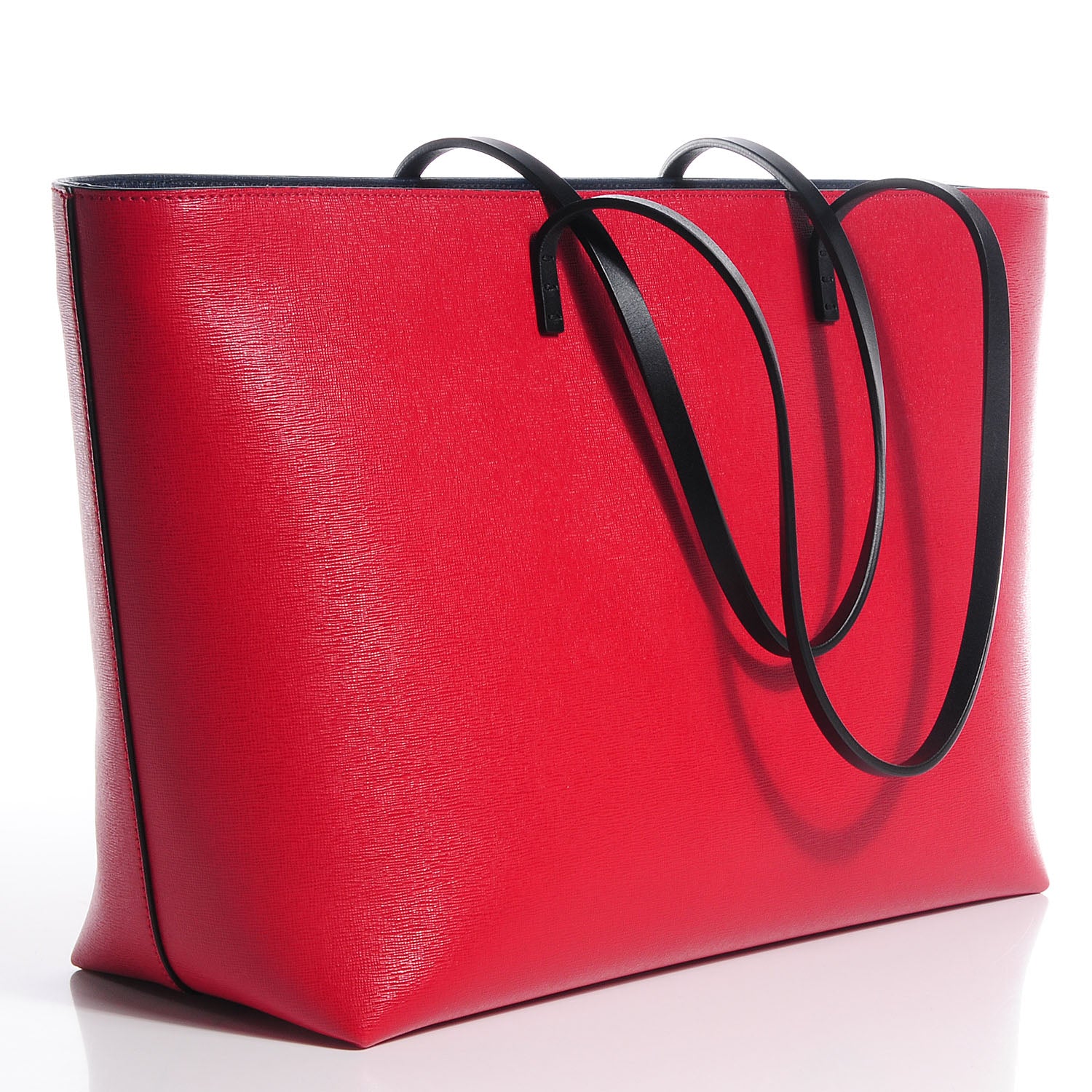 Fendi Vitello Elite Cuoio Monster Buggies Medium Roll Tote Mattone Black Multicolor Lavagna 3 of 9