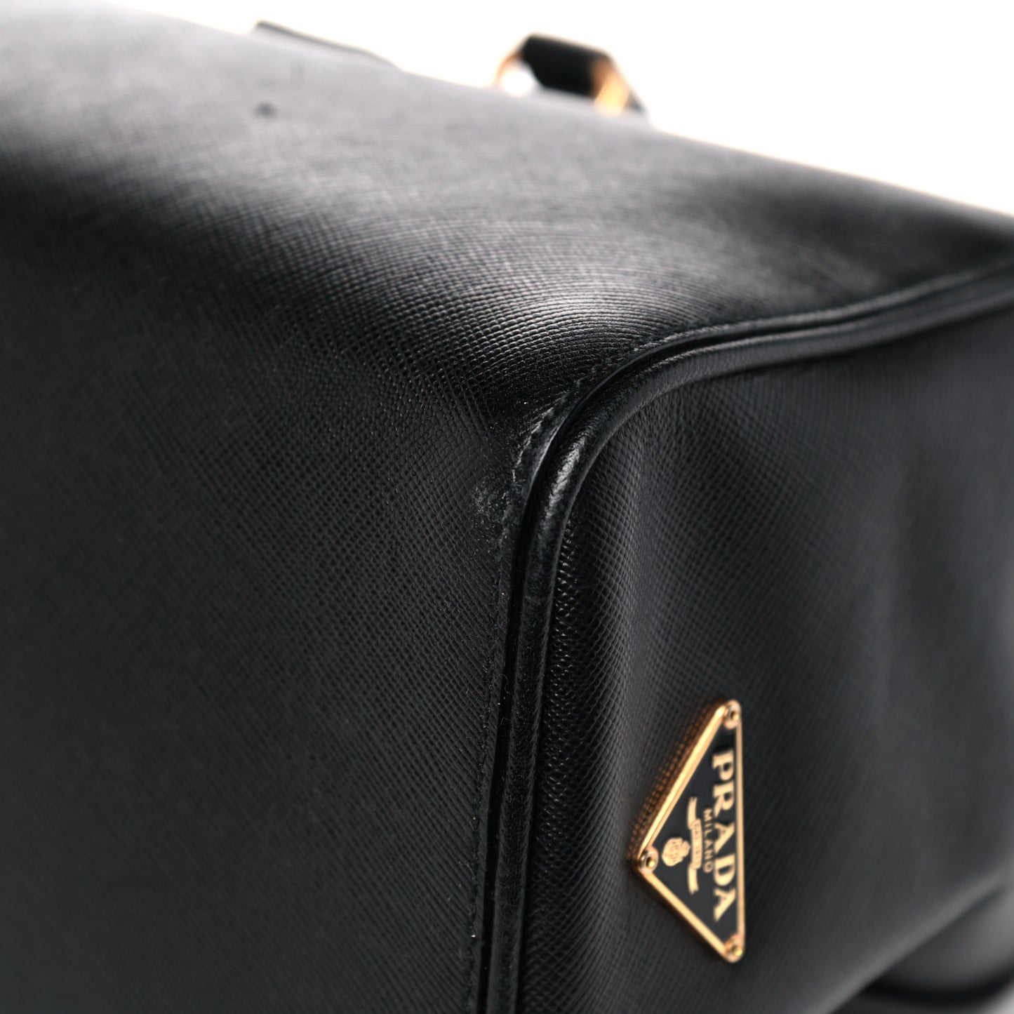 Saffiano Sport Shoulder Bag Black