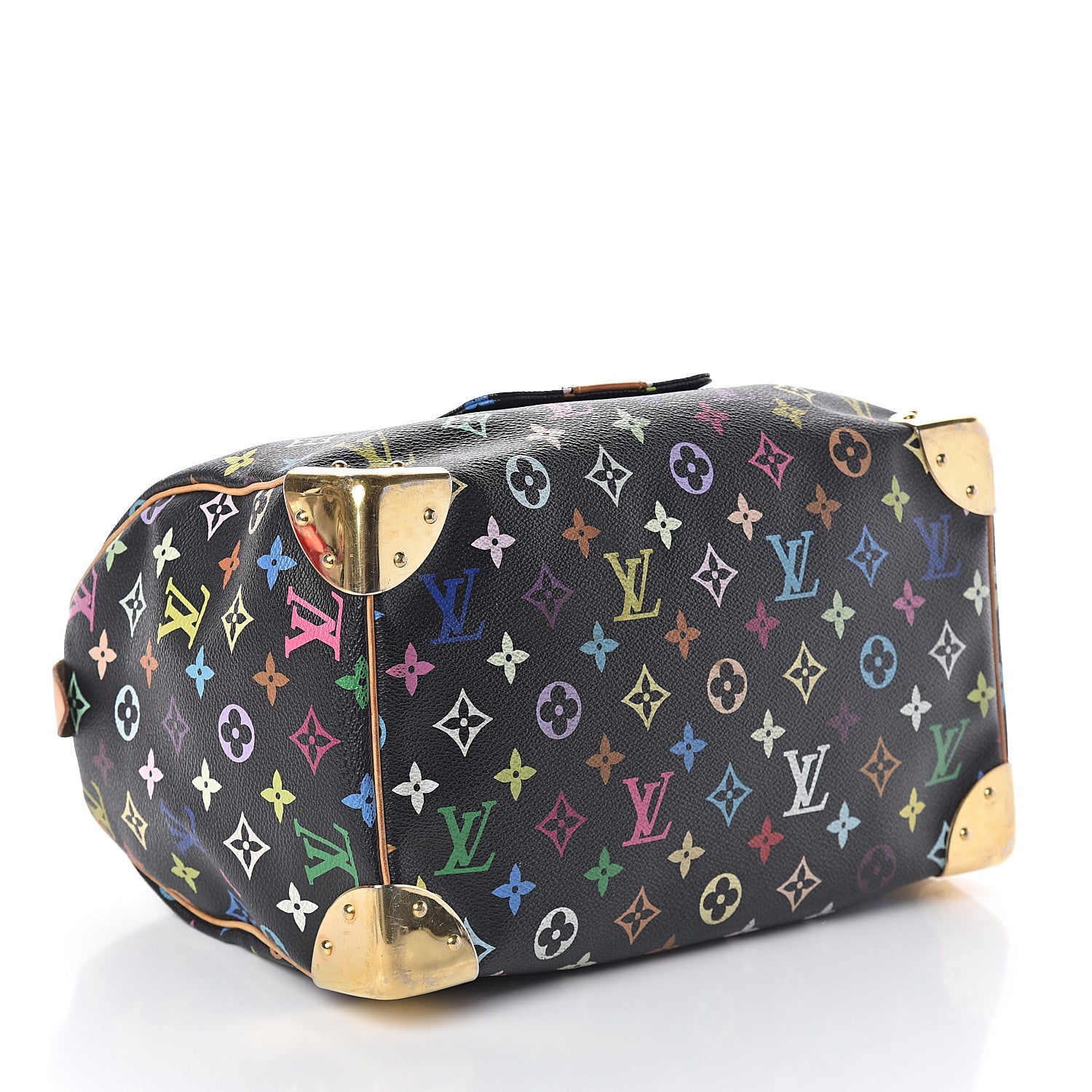 Louis Vuitton Monogram Multicolor Speedy 30 Black 3 of 9