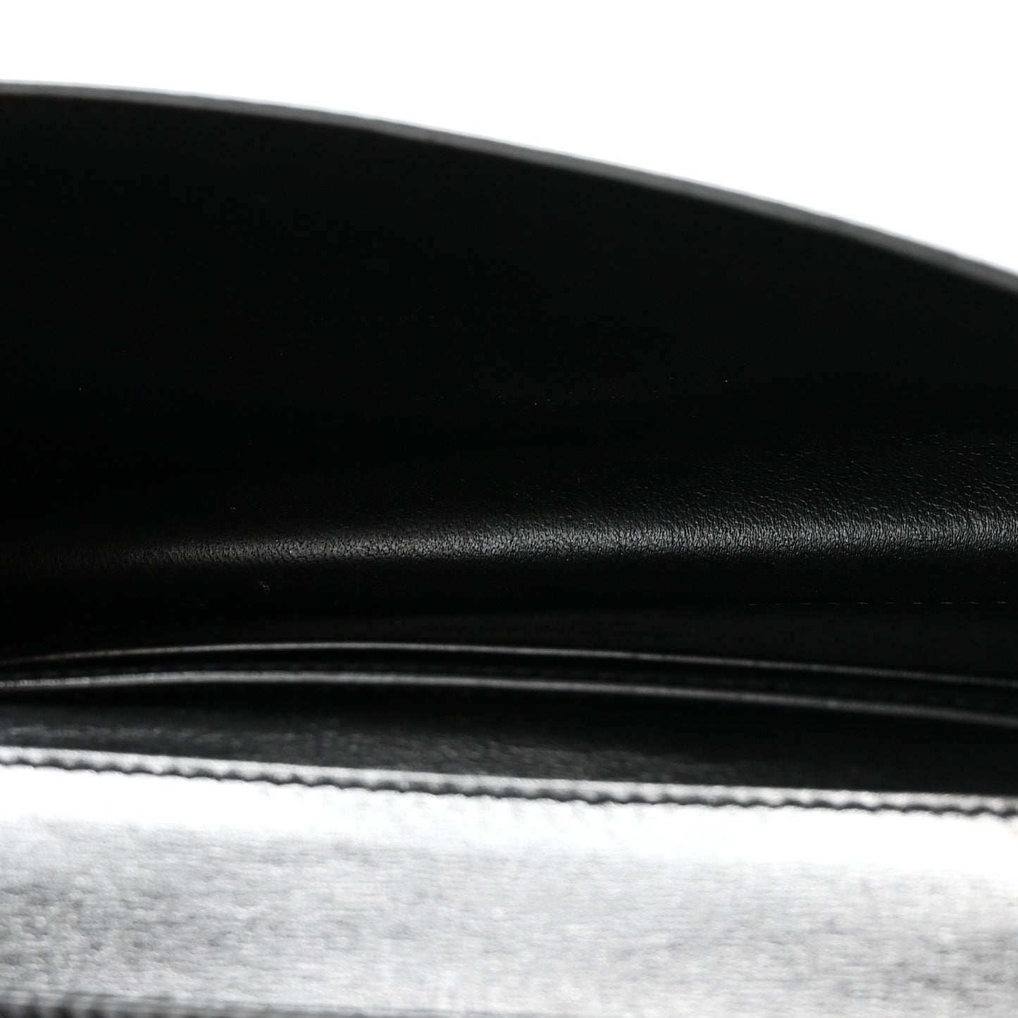 Smooth Calfskin Monogram Crossbody Bag Black