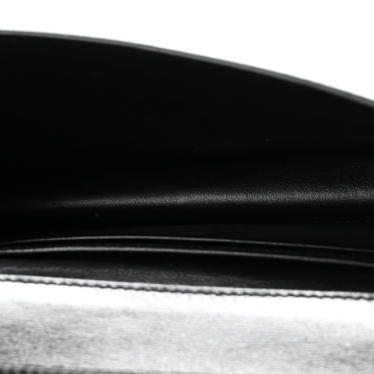Saint Laurent Smooth Calfskin Monogram Crossbody Bag Black 5 of 9