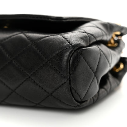 Saint Laurent Lambskin Quilted Monogram Mini Nolita Black 10 of 13
