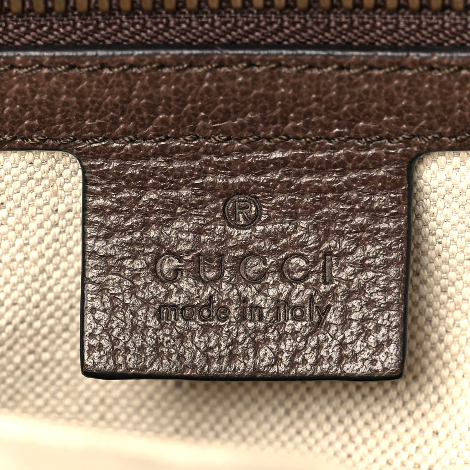Gucci GG Supreme Monogram Medium Ophidia Day Backpack Brown 6 of 10