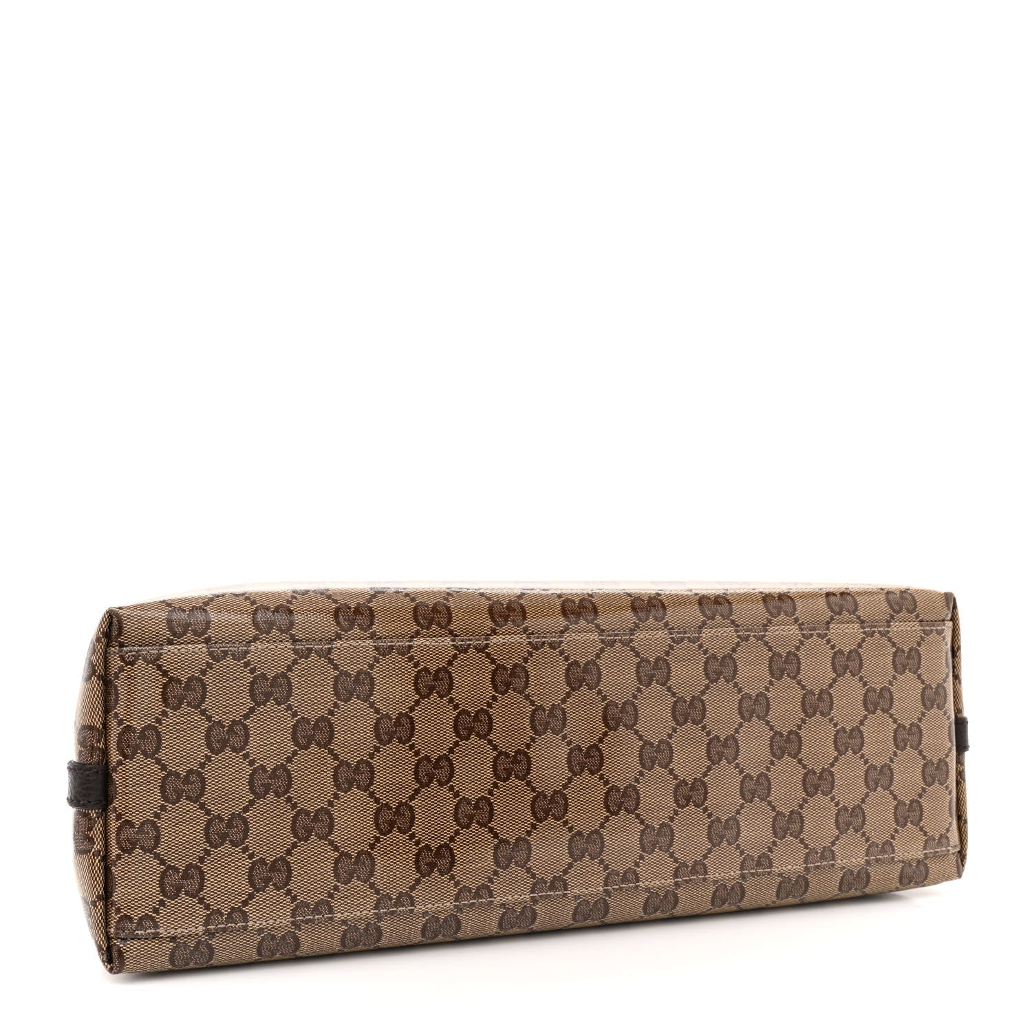 Gucci Crystal Monogram Gifford Shopping Tote Brown 4 of 10