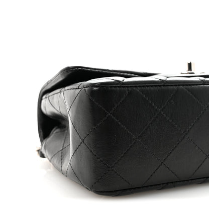Chanel Lambskin Quilted Mini Rectangular Flap Black 9 of 11
