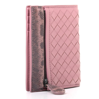 Bottega Veneta Nappa Ayers Intrecciato Compact Wallet 3 of 9