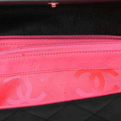 Chanel Calfskin Quilted Cambon Tri-Fold Wallet Black 16 of 25