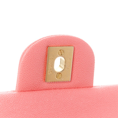 Chanel Caviar Quilted Mini Top Handle Rectangular Flap Pink 7 of 12