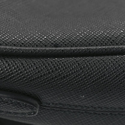 Prada Saffiano Lux Re-Edition 2005 Shoulder Bag Black 11 of 11