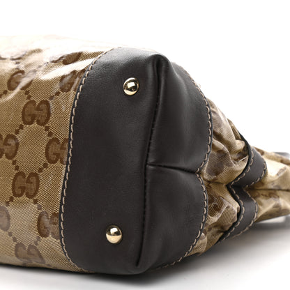 Gucci Crystal Monogram Medium Mix Tote Brown 9 of 10
