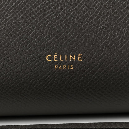 Celine Grained Calfskin Mini Belt Bag Grey 6 of 10