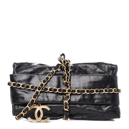 Chanel Calfskin Quilted Baluchon Black 1 of 13