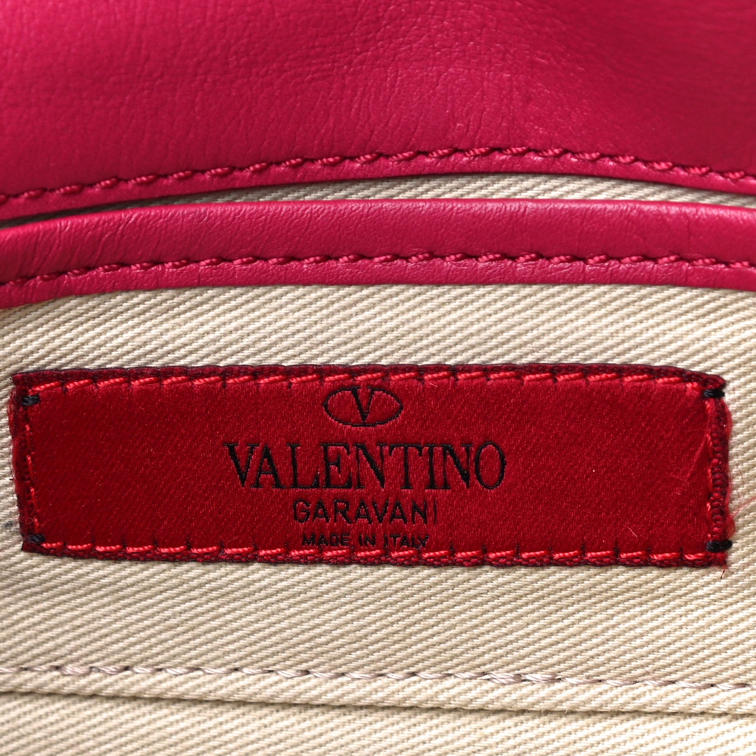 Valentino Garavani Nappa Rockstud Bangle Clutch Cyclamin 5 of 11