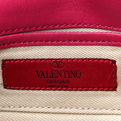 Valentino Garavani Nappa Rockstud Bangle Clutch Cyclamin 5 of 11