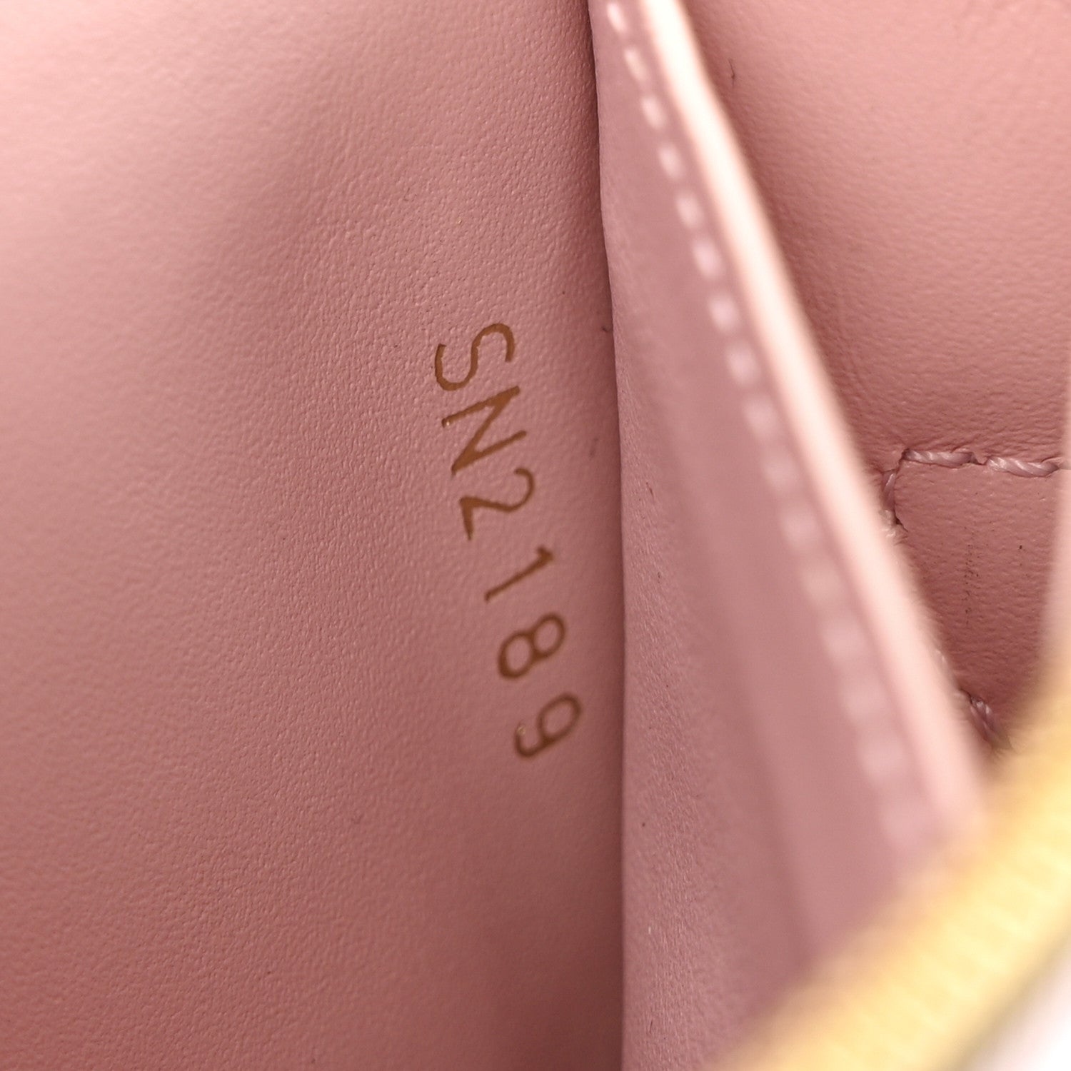Louis Vuitton Monogram Flore Chain Wallet Rose Ballerine 8 of 17