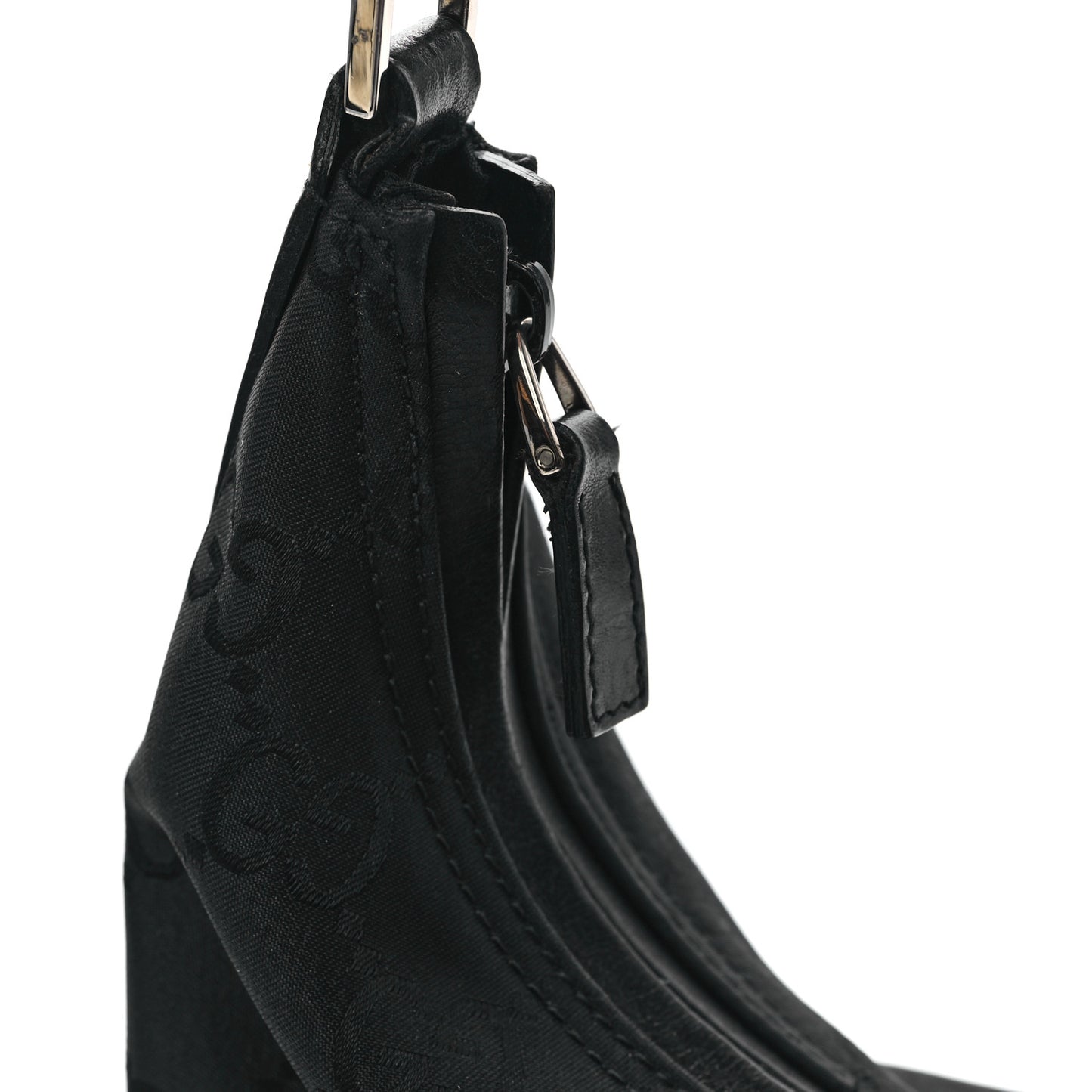 Nylon Monogram Hobo Black