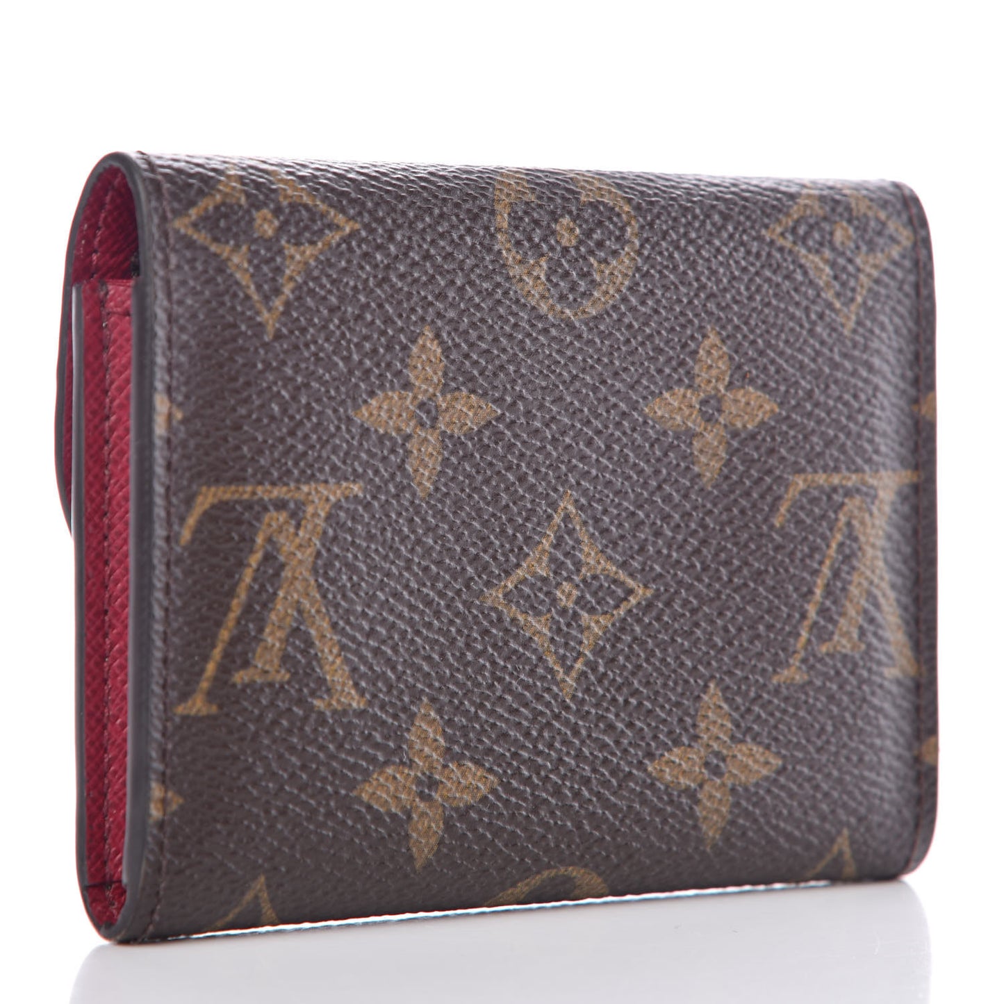 Monogram Rosalie Coin Purse Fuchsia