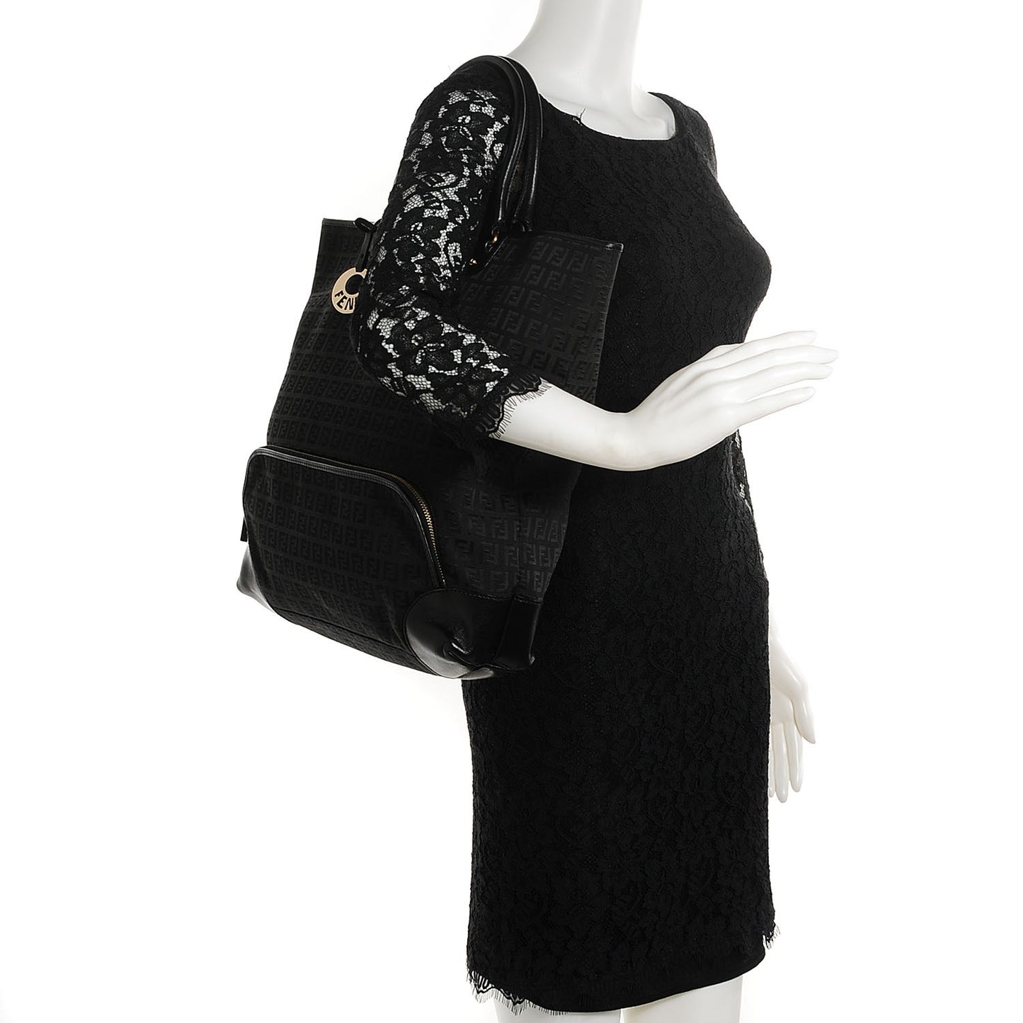 Zucchino Cuoio Chef Shopping Tote Black