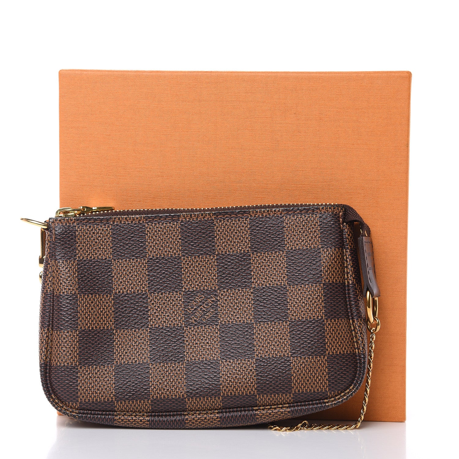 Louis Vuitton Damier Ebene Mini Pochette Accessories 8 of 8