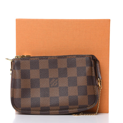 Louis Vuitton Damier Ebene Mini Pochette Accessories 8 of 8