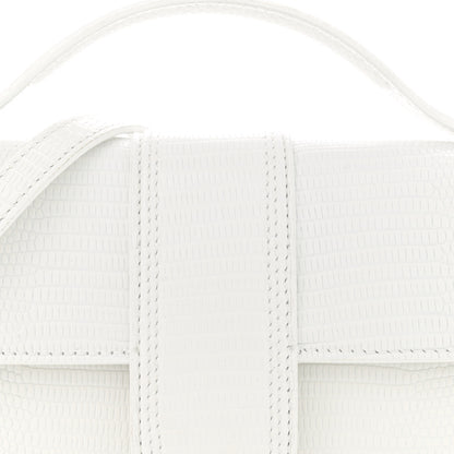 Jacquemus Calfskin Lizard Embossed Le Grand Bambino White 7 of 11