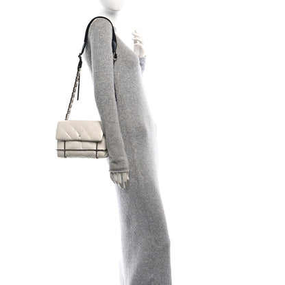 Alexander Wang Calfskin Quilted Halo Xbody Bag White 2 of 11