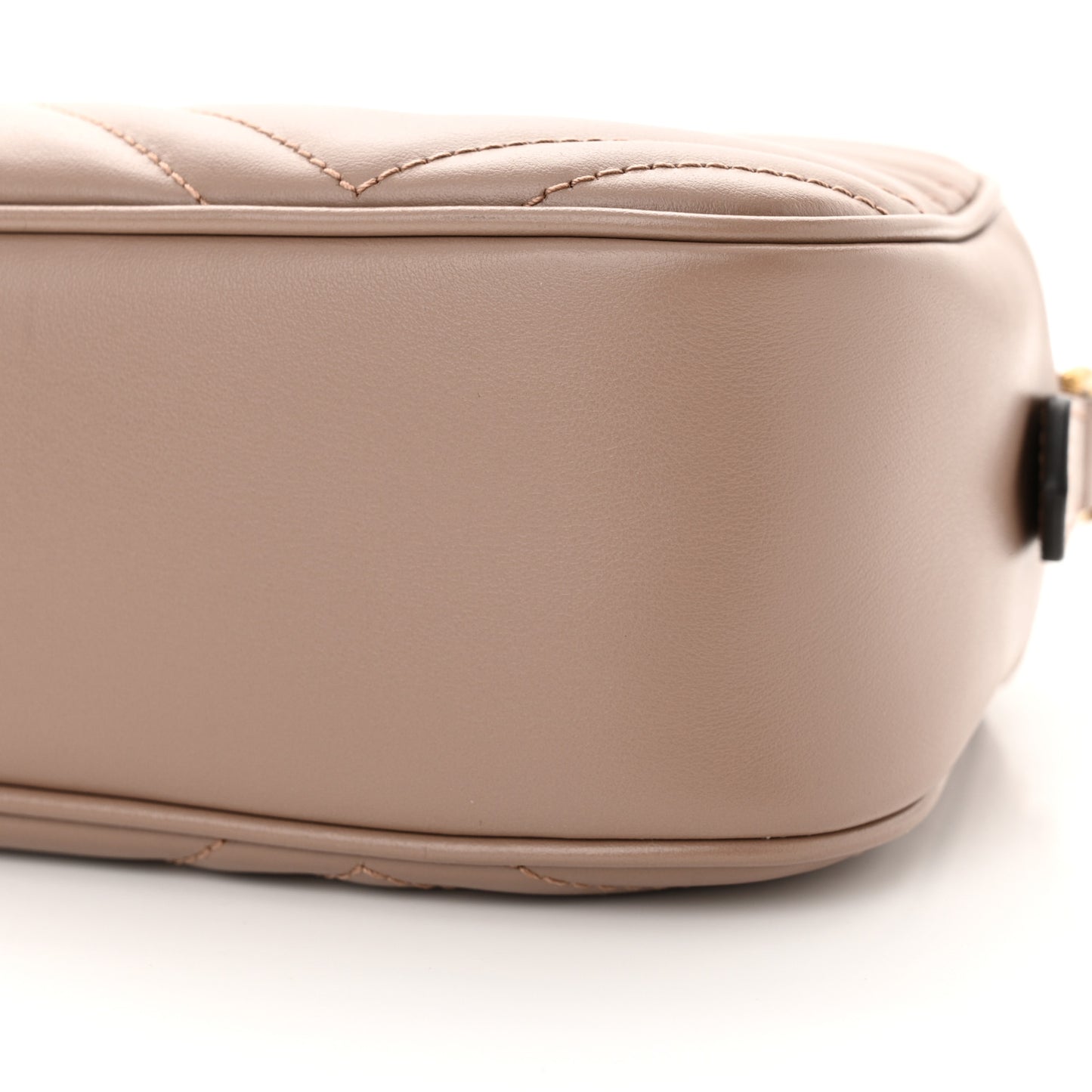 Calfskin Matelasse Small GG Marmont Chain Shoulder Bag Porcelain Rose